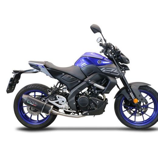 VÝFUK KOMPLETNÍ GPR FURORE EVO4 E4.CO.Y.215.CAT.FUNE MATNÁ ČERNÁ PRO YAMAHA MT 125 2020