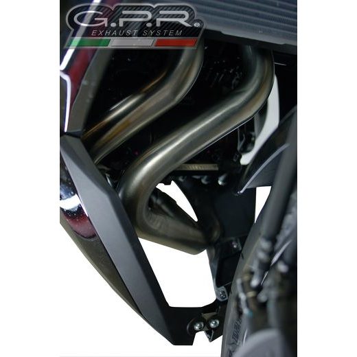 VÝFUK KOMPLETNÍ GPR SATINOX E4.CO.K.161.CAT.SAT BROUŠENÁ NEREZOVÁ OCEL PRO KAWASAKI NINJA 650 2017-2020