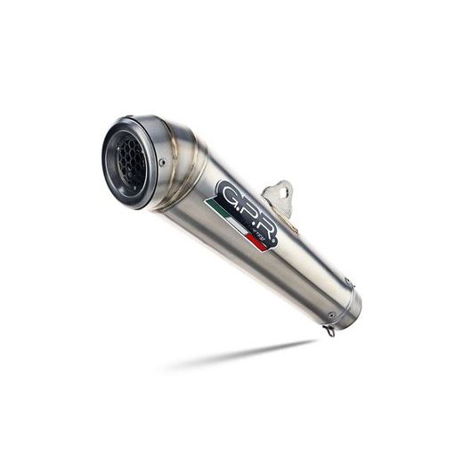 VÝFUK KOMPLETNÍ GPR POWERCONE EVO E4.CO.K.160.CAT.PCEV BROUŠENÁ NEREZOVÁ OCEL PRO KAWASAKI Z 650 2017-2020
