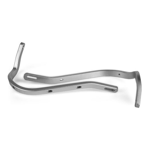 ALUMINIUM BAR POLISPORT TOURQUET/SHIELD/BAJA (PÁR) STŘÍBRNÁ