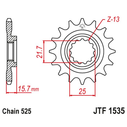 ŘETĚZOVÁ SADA D.I.D CHAIN - ZLATÝ ŘETĚZ 525 ZVM-X, X-KROUŽEK, KOLEČKO JT, ROZETA SUPERSPROX PRO KAWASAKI ZZR 600 2005-2008