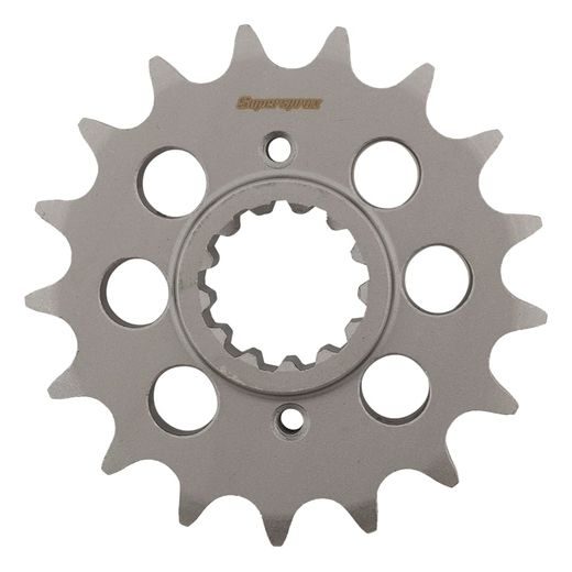 ŘETĚZOVÁ SADA EK - ZLATÝ ŘETĚZ 530 ZVX, X-KROUŽEK, KOLEČKO SUPERSPROX, ROZETA JT PRO HONDA CBR 1000 F 1987-1988