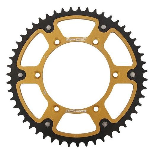 ŘETĚZOVÁ SADA EK - STŘÍBRNÝ ŘETĚZ 520 DEX, X-KROUŽEK, KOLEČKO SUPERSPROX, ROZETA SUPERSPROX STEALTH PRO SUZUKI RM 125 1988-1991