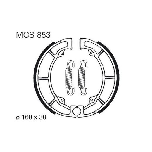 BRZDOVÉ ČELISTI LUCAS MCS 853