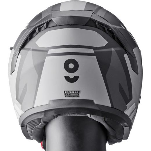 OTEVŘENÁ HELMA GMS VECTUS ZG11601 ČERNO-ŠEDÁ M