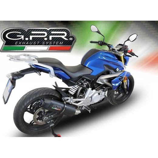 VÝFUK KOMPLETNÍ GPR FURORE EVO4 E4.BM.CAT.93.FNE4 MATNÁ ČERNÁ PRO BMW G 310 R 2017-2021