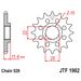 ŘETĚZOVÁ SADA EK - ČERNÝ ŘETĚZ 520 MVXZ, X-KROUŽEK, KOLEČKO JT, ROZETA JT PRO KTM LC4 620 ENDURO 1994