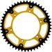 ŘETĚZOVÁ SADA D.I.D CHAIN - ZLATÝ ŘETĚZ 520 ERVT, X-KROUŽEK, KOLEČKO SUPERSPROX, ROZETA SUPERSPROX STEALTH PRO HUSQVARNA CR 250 1990-1991