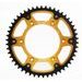 ŘETĚZOVÁ SADA EK - ZLATÝ ŘETĚZ 520 DEX, X-KROUŽEK, KOLEČKO SUPERSPROX, ROZETA SUPERSPROX STEALTH PRO KTM SX-F 250 2017
