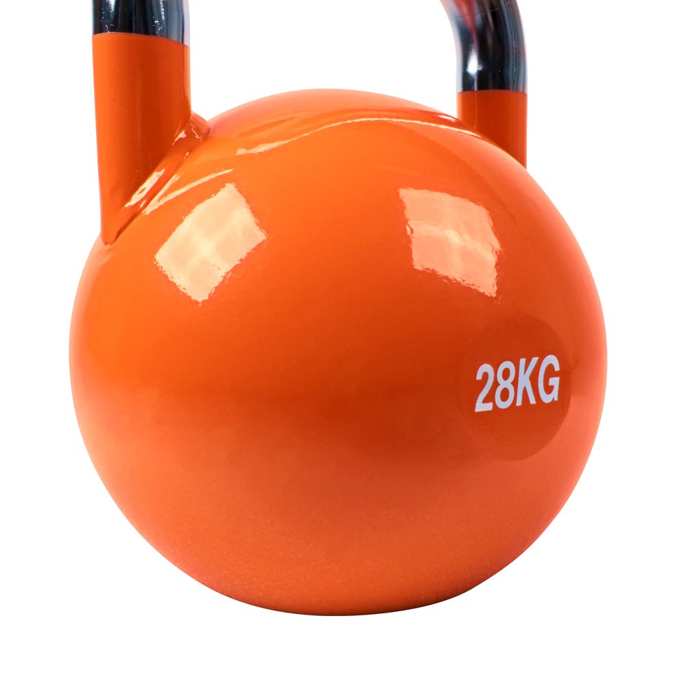 Sportago Competition Kettlebell 28 kg, oranžový