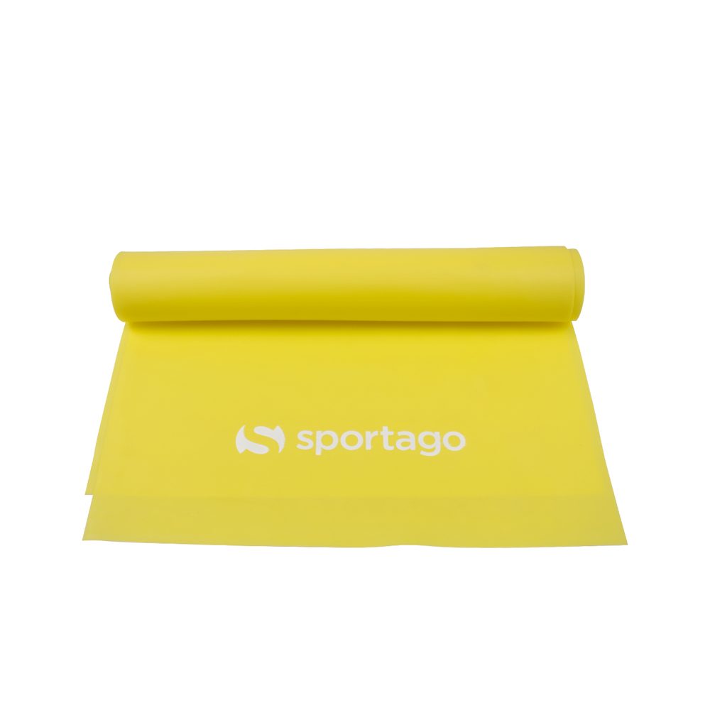 E-shop Gumový expandér Sportago Band Light 120 cm, žltý