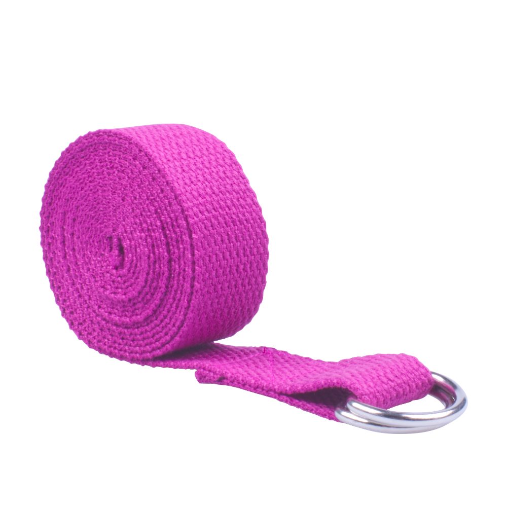 Levně Sportago Yoga Strap fuchsiový