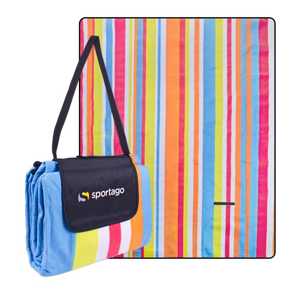 Sportago Rainbow piknik deka 180x210 cm