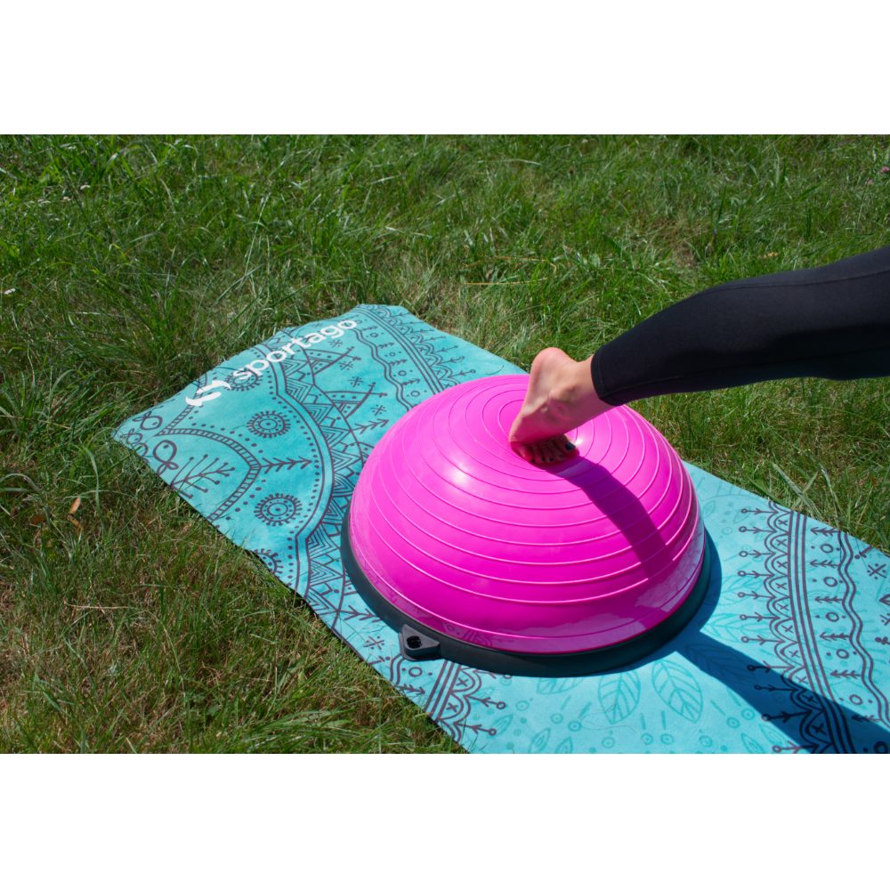 Balanční podložka Sportago Balance Ball - 58 cm růžová