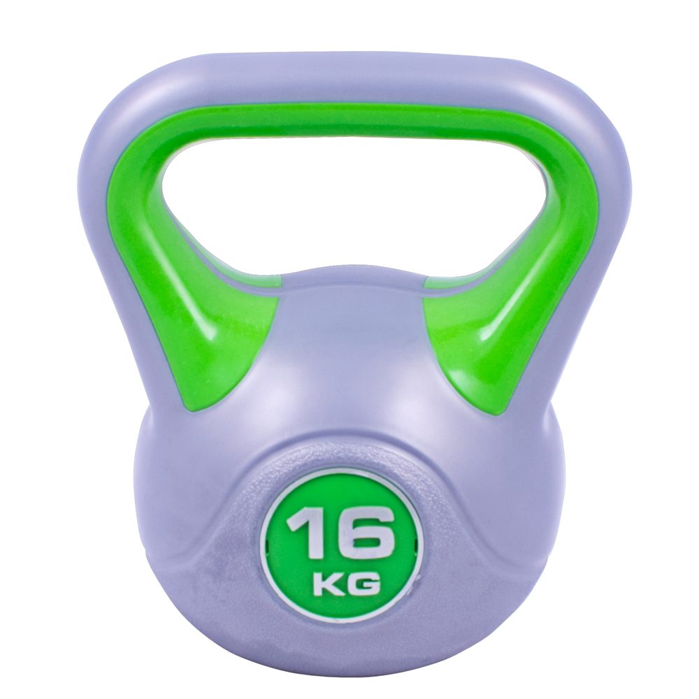 Levně Činka Sportago Kettle-bell 16 kg - zelená