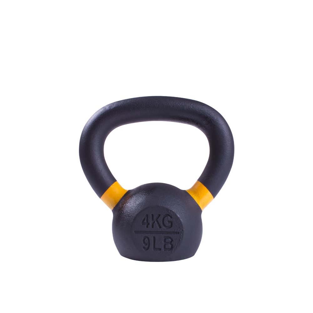 Sada powdercoated kettlebellu Sportago Ironside - 6 + 8 + 10 kg