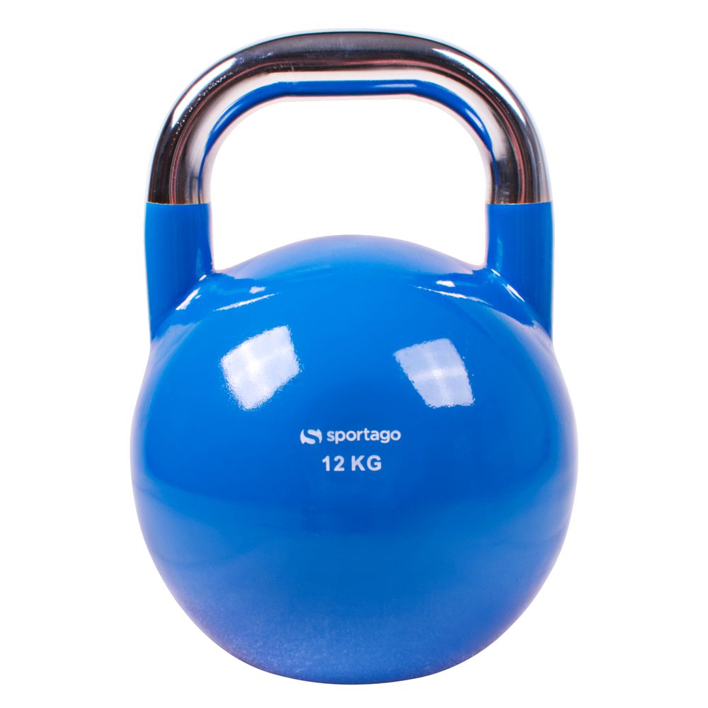 E-shop Sportago Competition Kettlebell 12 kg, modrý