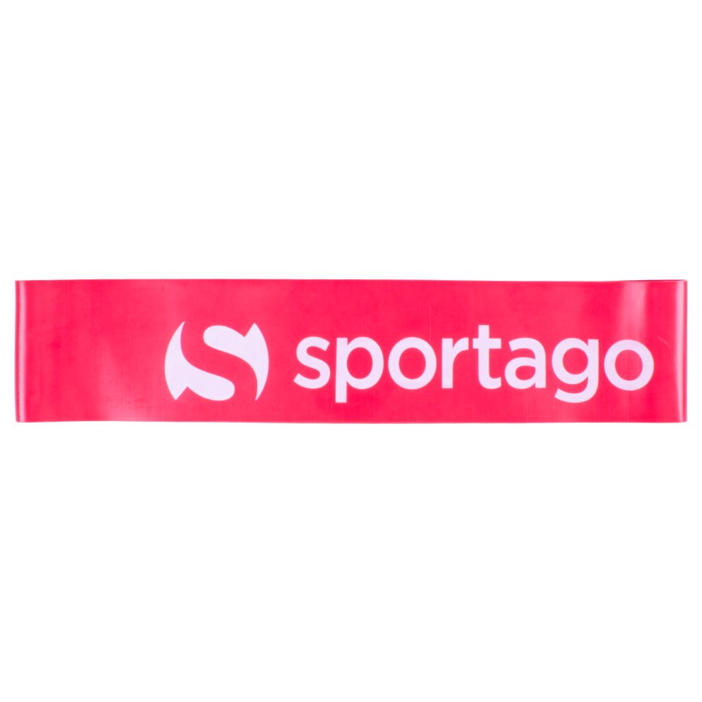 E-shop Gumový pás Sportago Stretch Heavy, červený