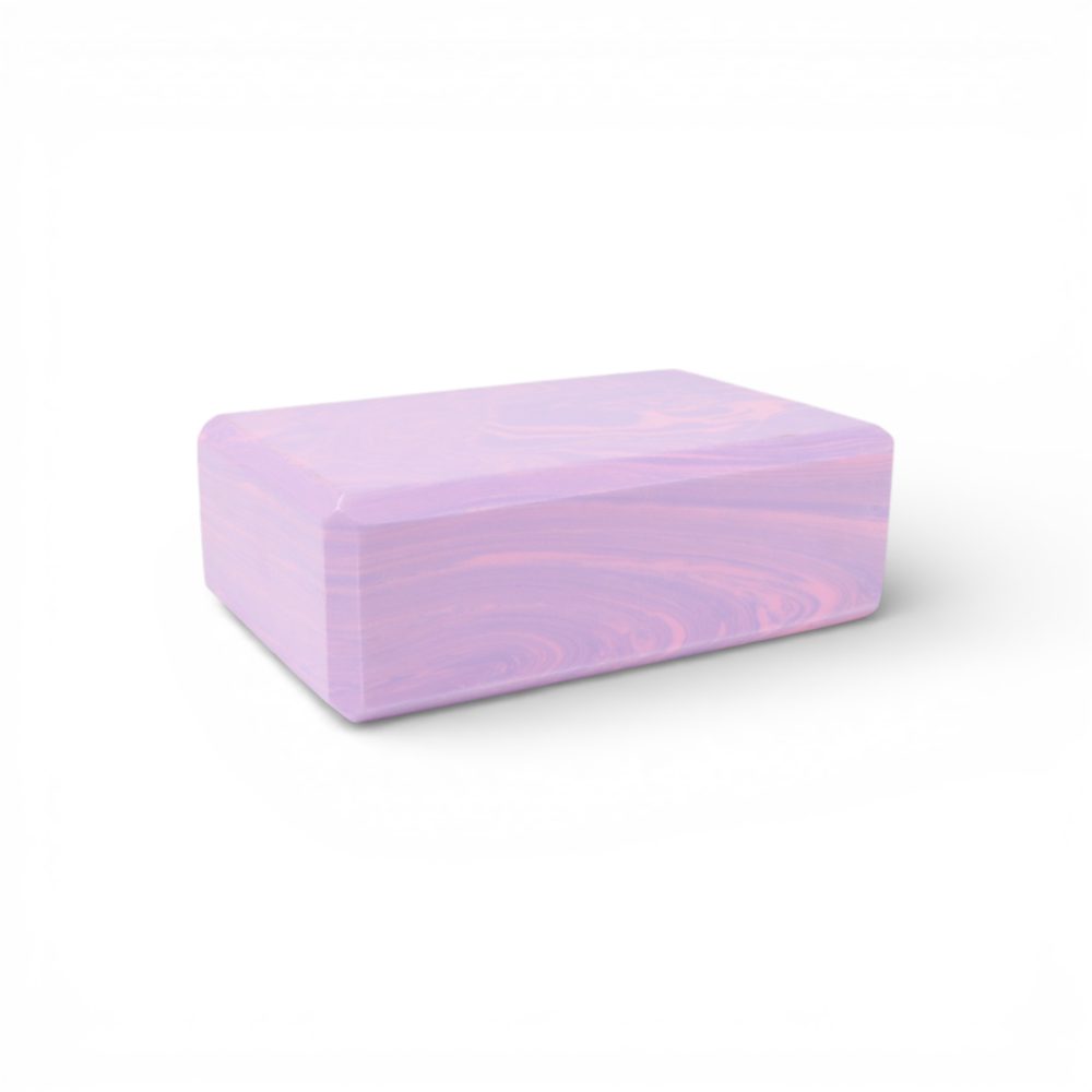 Yoga Block Sportago Tiga, viacfarebný - růžovo-fialová