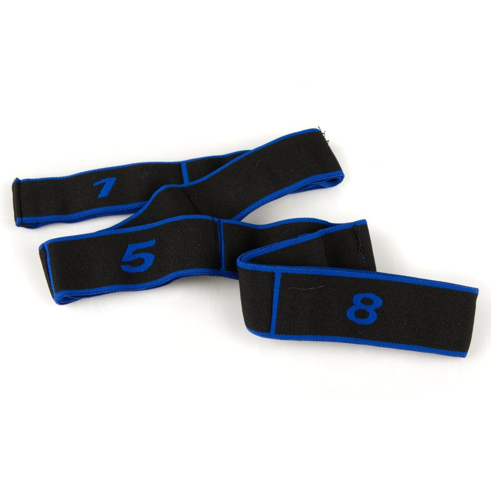 Strečinkový popruh Sportago Flexloop - modrá