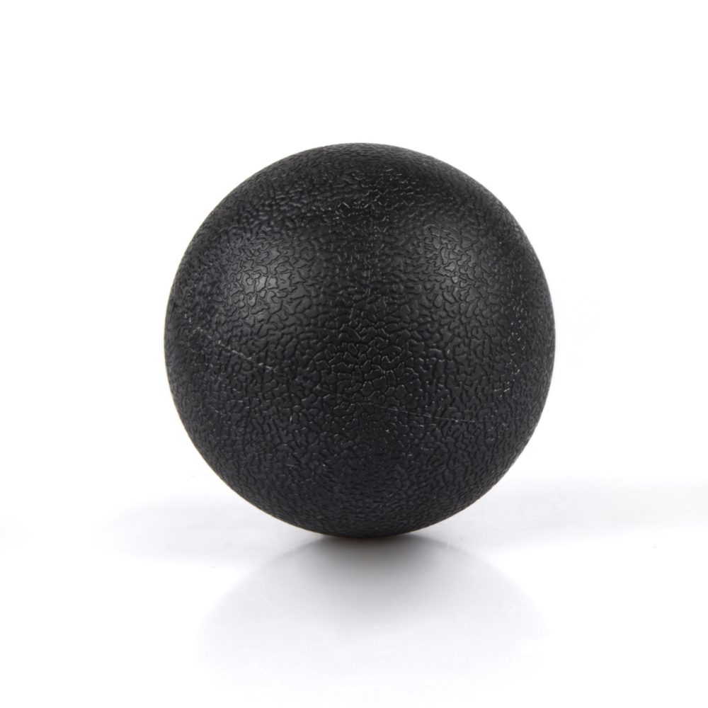 Masážny míček TPE Sportago 6,1 cm - černá