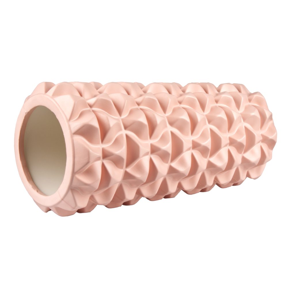 Jogový valec Sportago Tray - růžová