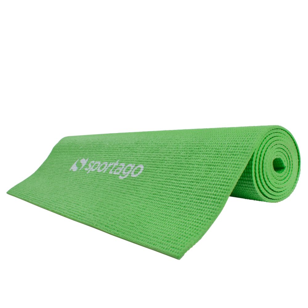 Levně Podložka na cvičení Sportago Yoga Feel, zelená