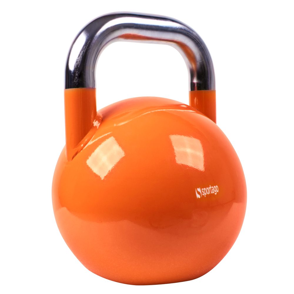 Sportago Competition Kettlebell 28 kg, oranžový