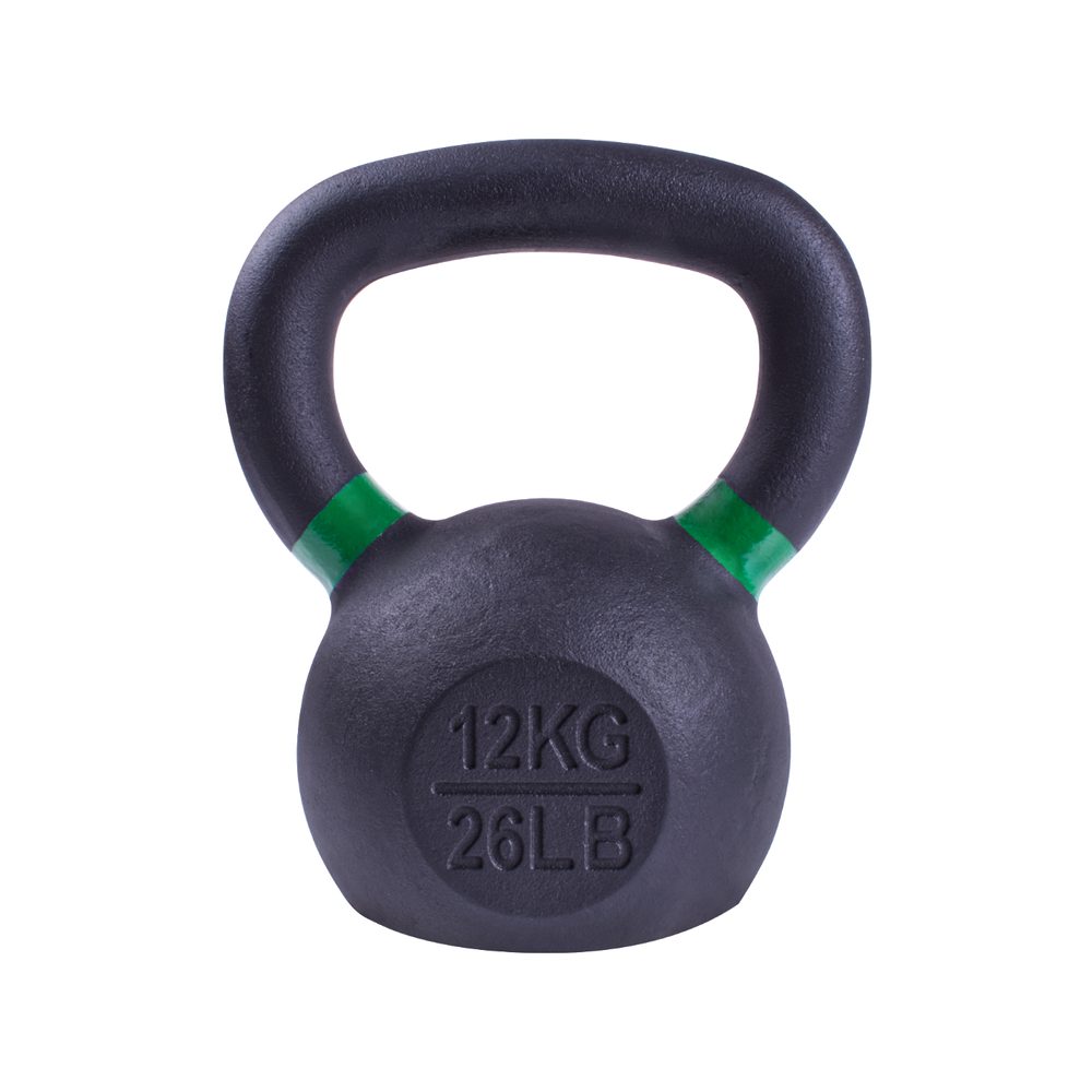 Sada powdercoated kettlebellu Sportago Ironside - 6 + 8 + 10 kg