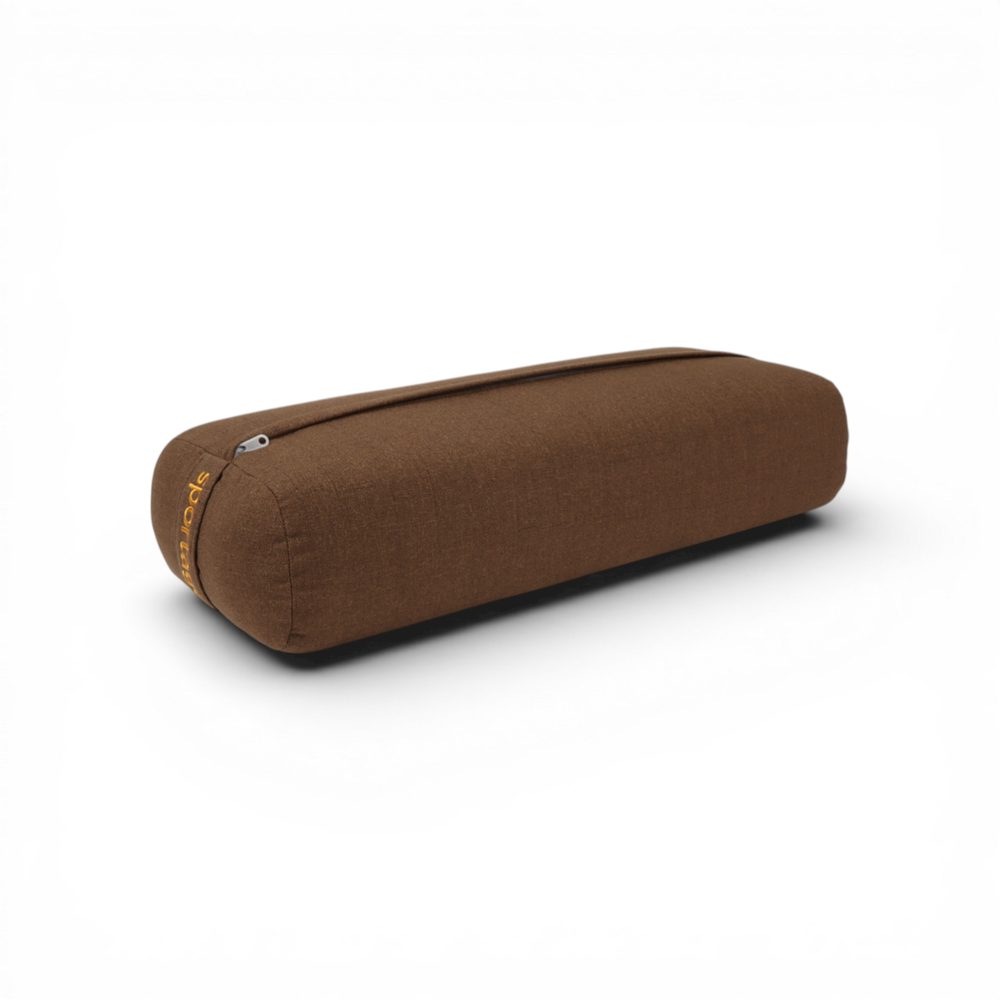 Sportago Yoga Bolster - kávová