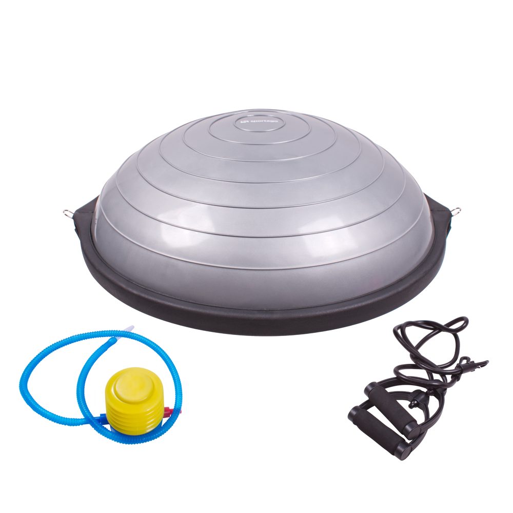 Levně Balanční podložka Sportago Balance Ball - 63 cm šedá