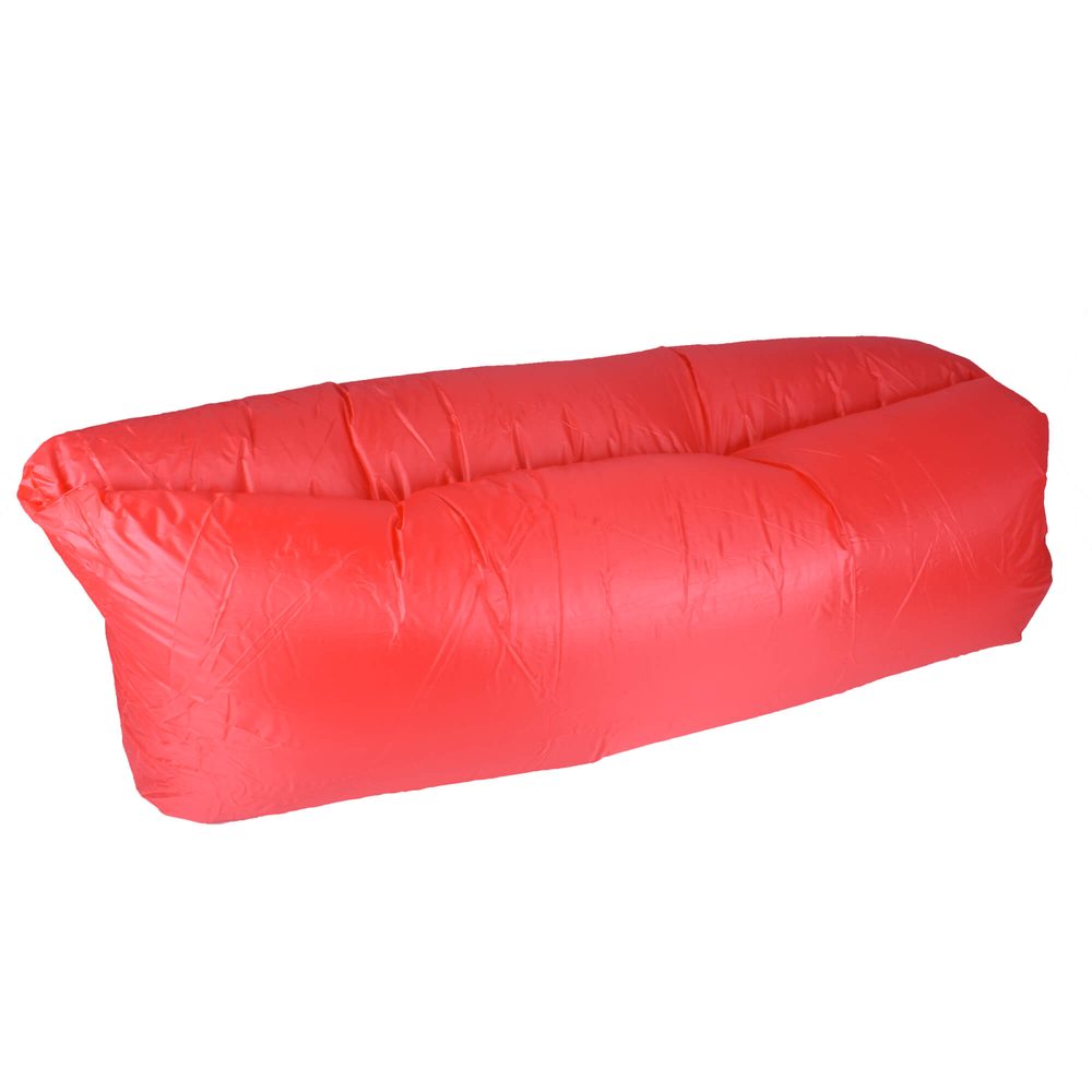 Nafukovací sedací vak Sportago AirRelax, červený