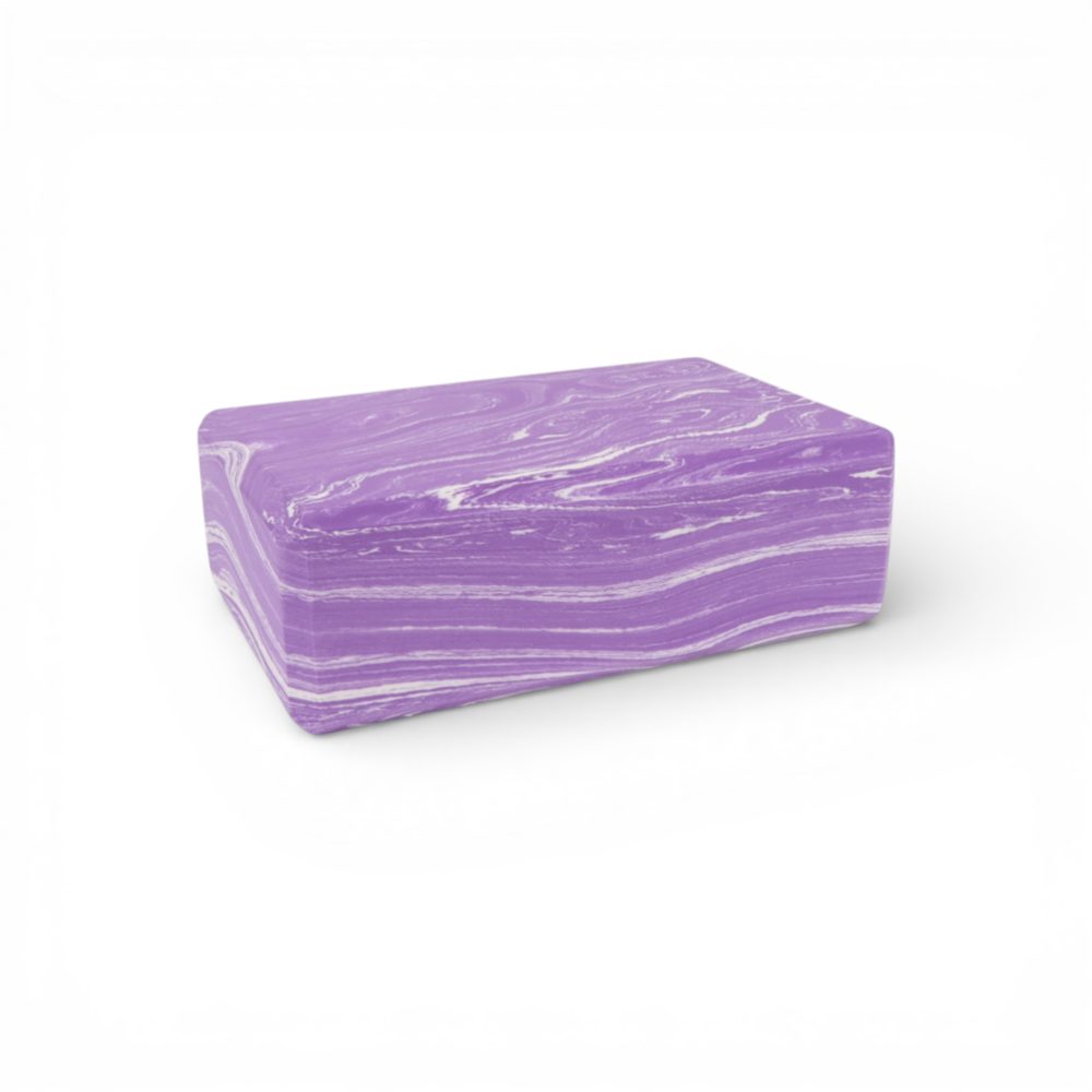 Yoga Block Sportago Tiga, viacfarebný - fialová
