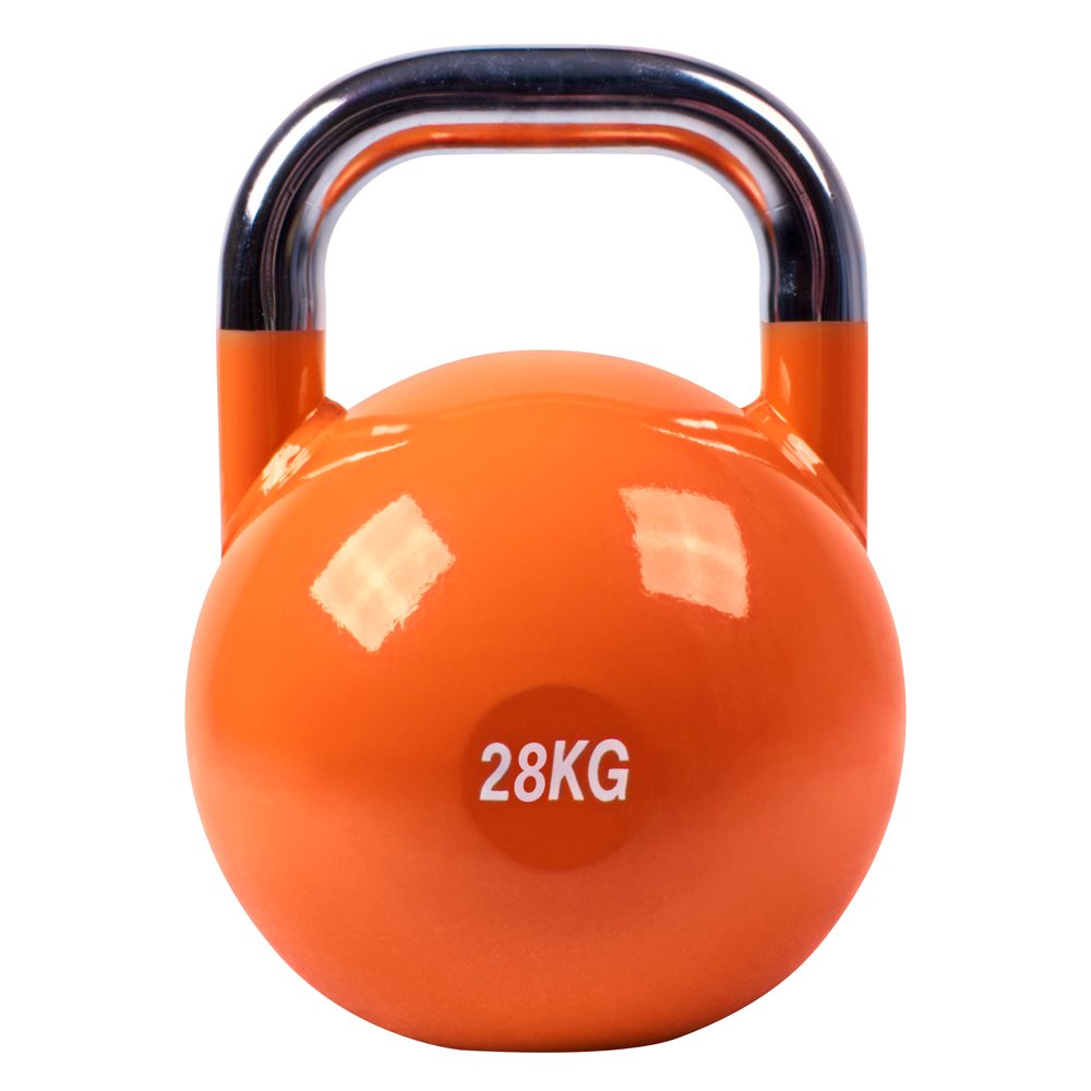 E-shop Sportago Competition Kettlebell 28 kg, oranžový