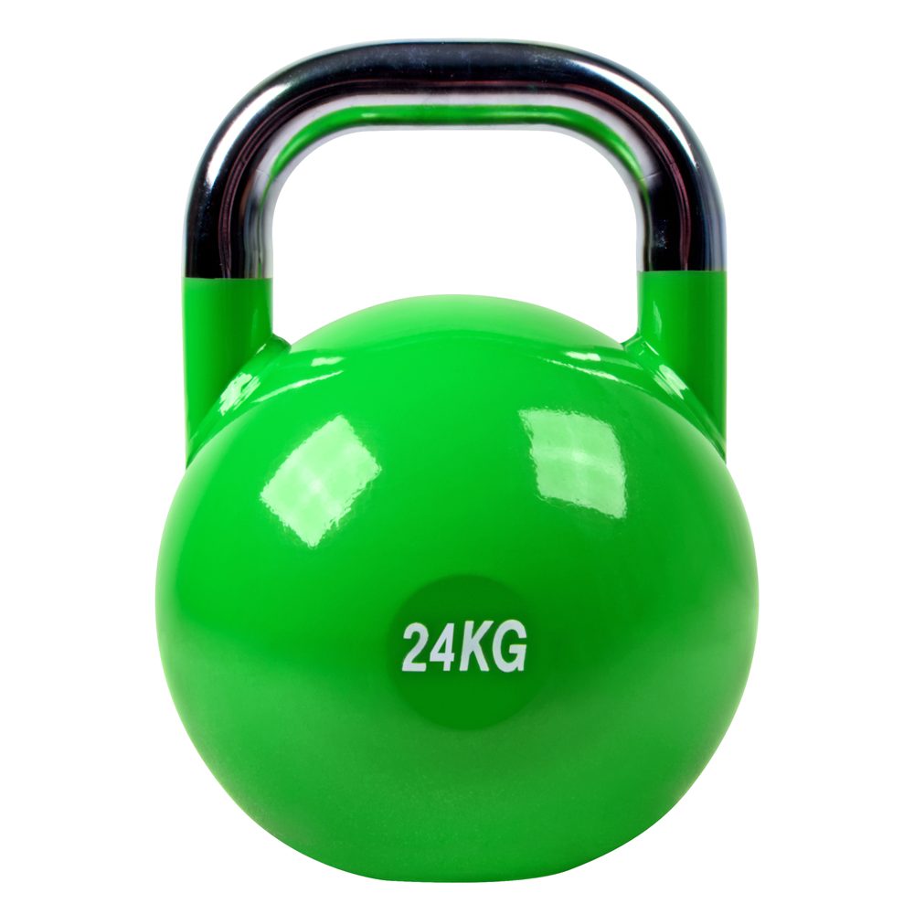 E-shop Sportago Competition Kettlebell 24 kg, zelený