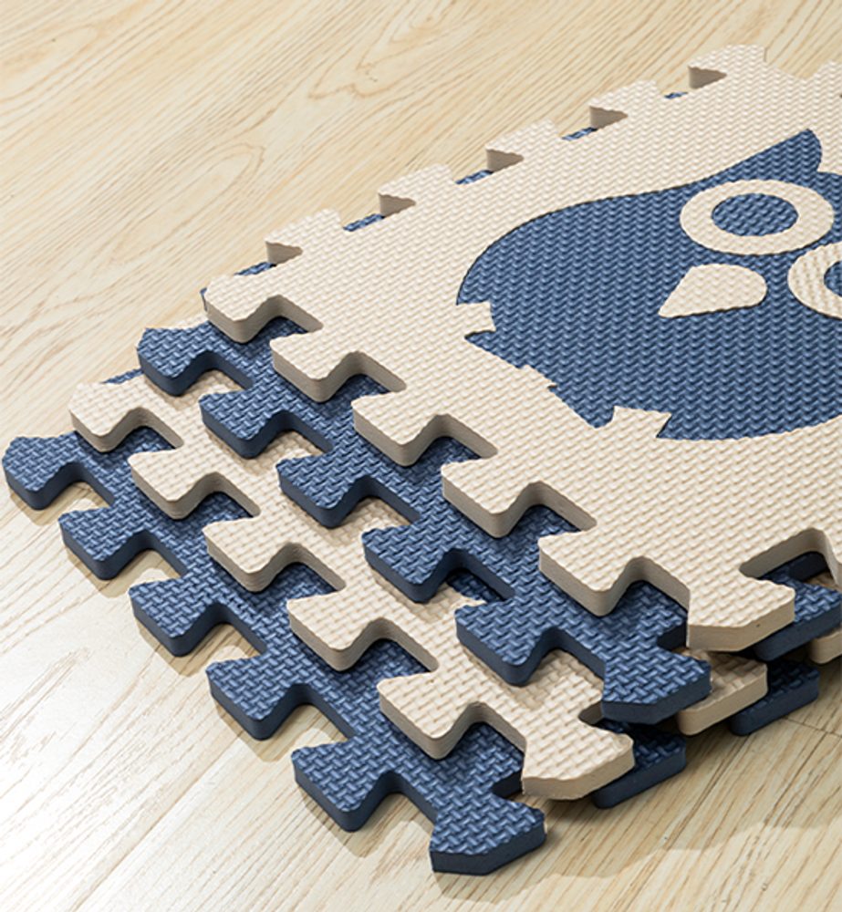 Puzzle podložka Sportago Easy-Lock 30x30x1 cm, 9 ks, zvieratá