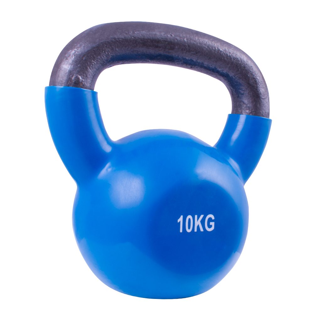 Sportago kovový vinyl Kettlebell10 kg