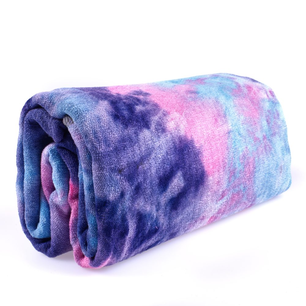 Levně Yoga ručník Sportago anti-slip colors - fialovo-modrý