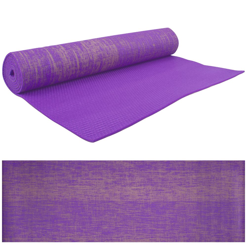 E-shop Sportago Yoga Linen podložka fialová