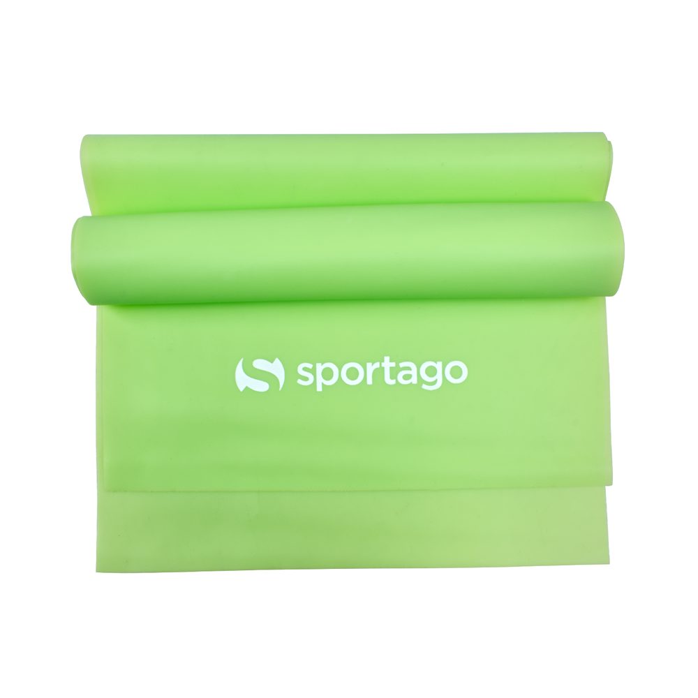 Gumový expandér Sportago Band Medium 120 cm, zelený