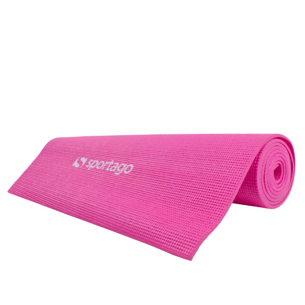 Levně Podložka na cvičení Sportago Yoga Feel, růžová
