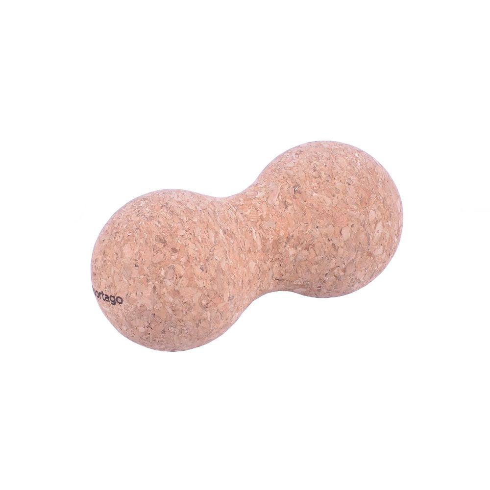 Levně Sportago korkový masážní Peanut ball 6,5x13,5 cm