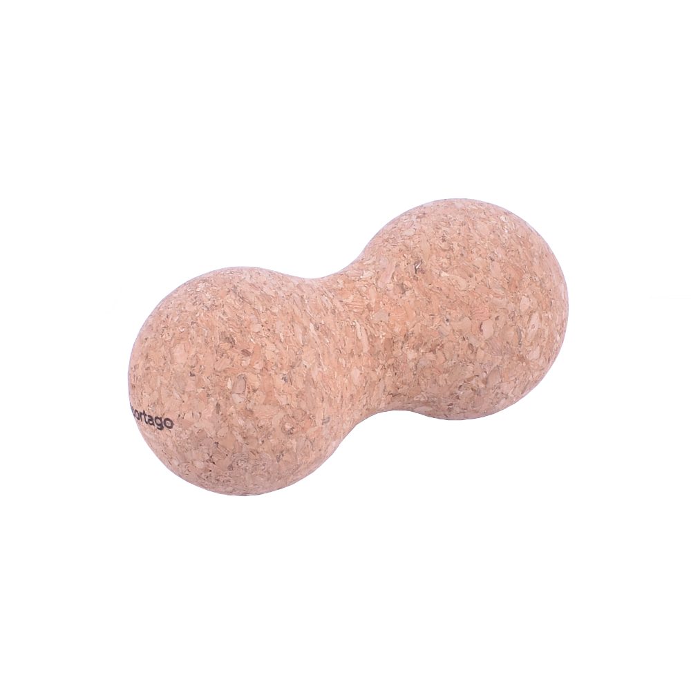 Sportago korkový masážní Peanut ball 6,5x13,5 cm