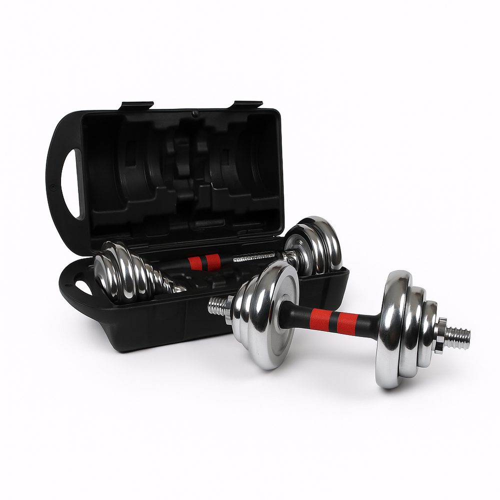 Sportago Premium set jednoručných nakládacích činiek 2x10 kg