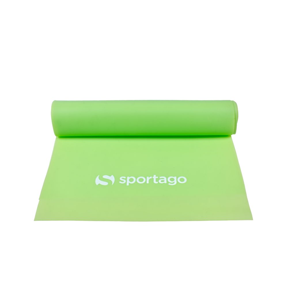 Levně Gumový expandér Sportago Band Medium 120 cm, zelený