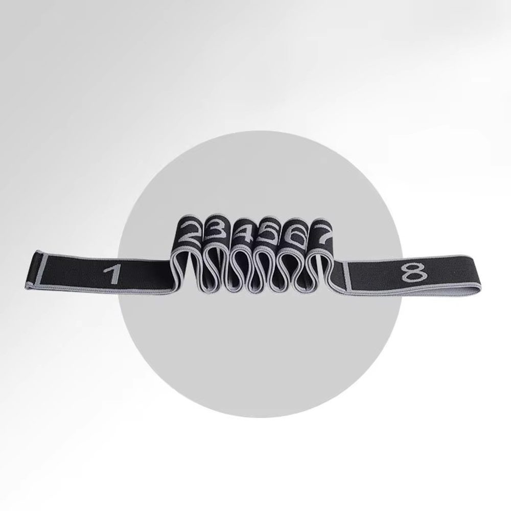 Strečingový popruh Sportago Flexloop - šedá