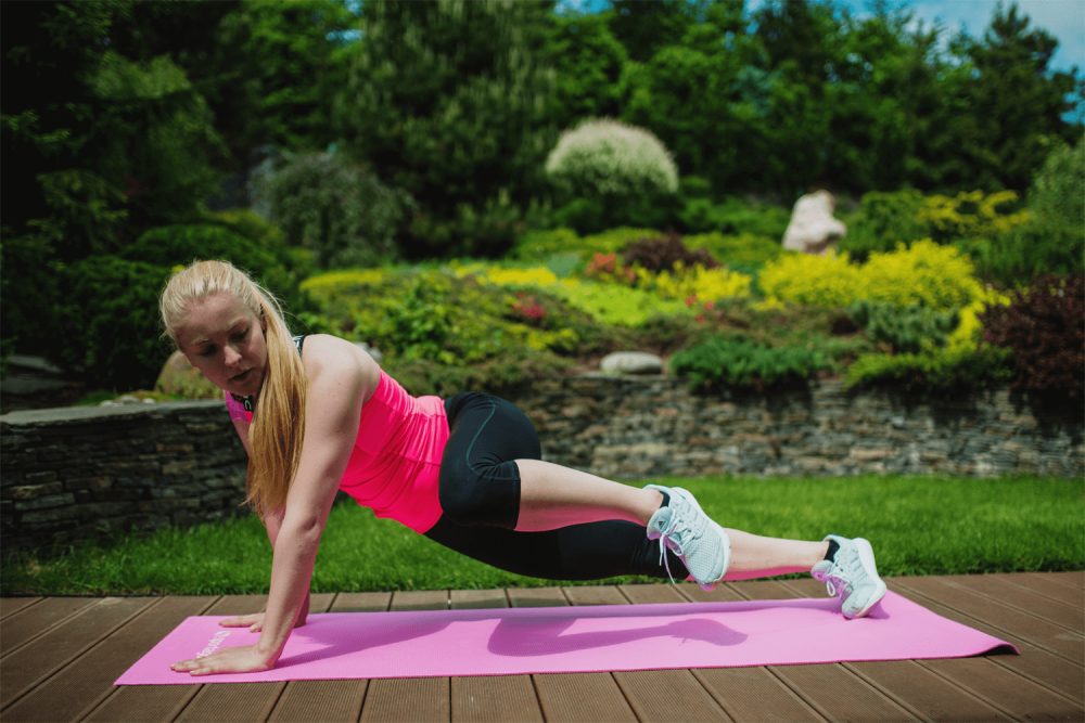 Podložka na cvičení Sportago Yoga Feel, růžová