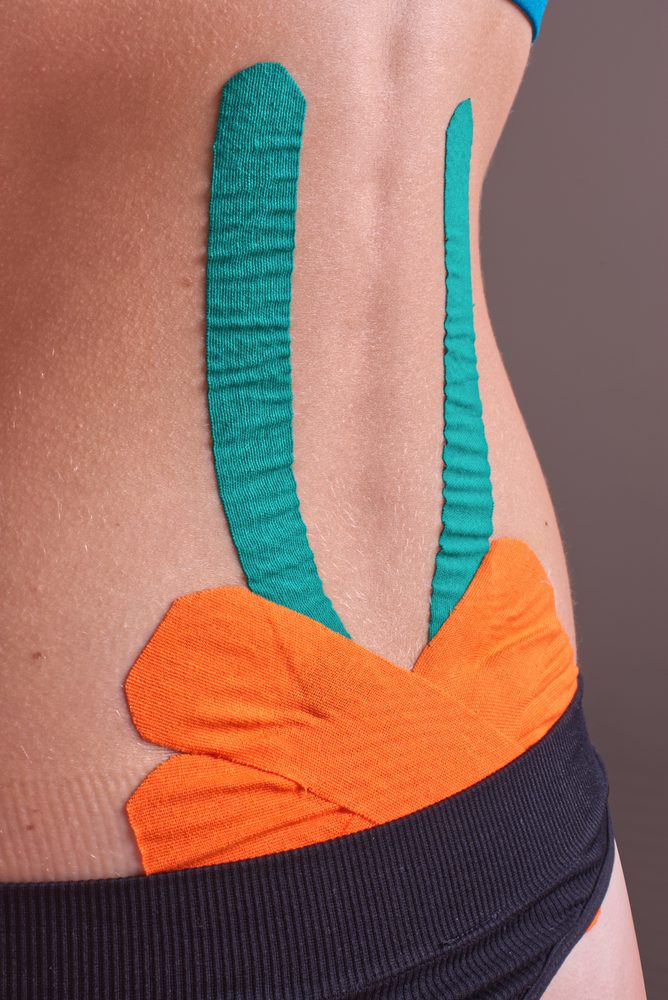 Kinesio tejp Sportago Regline 2,5 cm - světle zelená