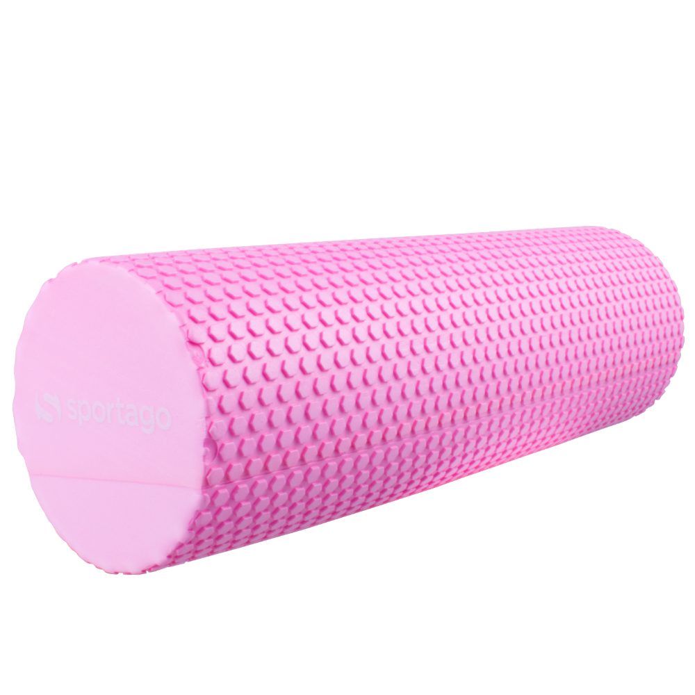 Levně Yoga válec Sportago Seymour 45x15 cm, růžový