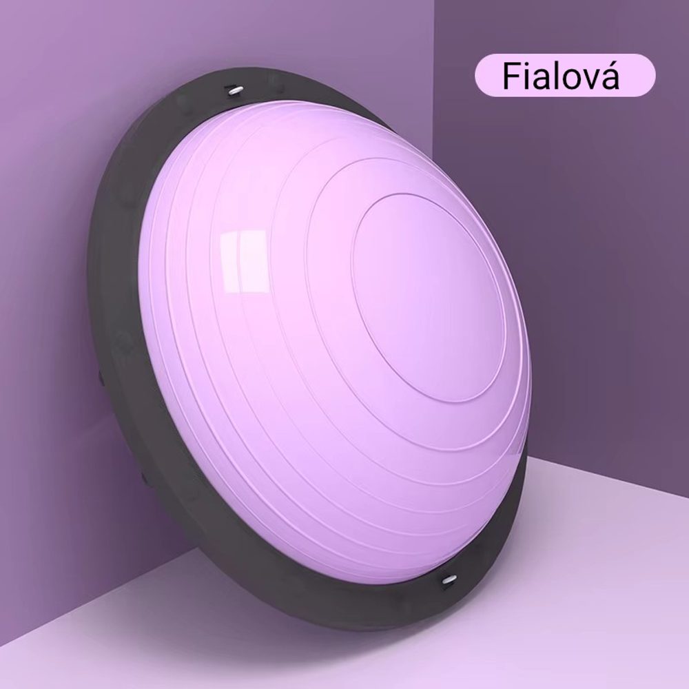 Balančná podložka Sportago Balance Ball Lite - 58 cm - fialová